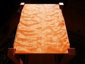 curly cherry tabletop
