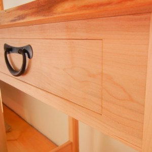 drawer front apron continuous grain