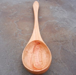 cherry spoon front