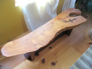 port orford cedar coffee table