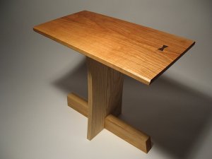 cherry ash Nakashima table