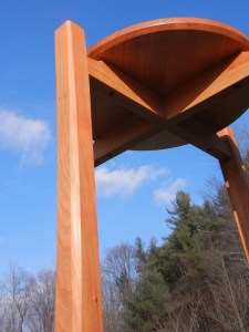 blue sky cherry table